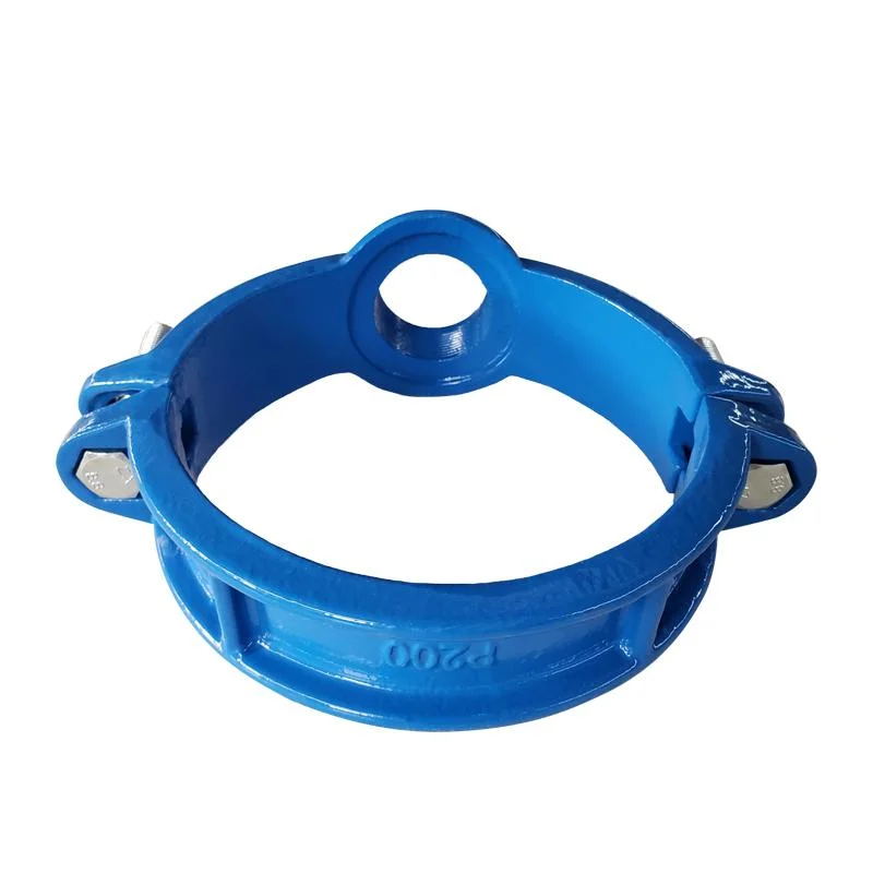 China Supplier Cast Iron Pipe Saddle Clamp